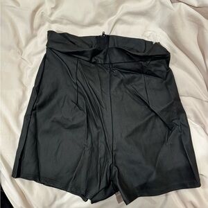 Brand new Windsor pleather high waisted shorts